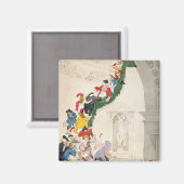 展覧会の凝視ケース， c.1800 マグネット (正面/裏面)