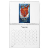 展開の意識 カレンダー (2月 2027)