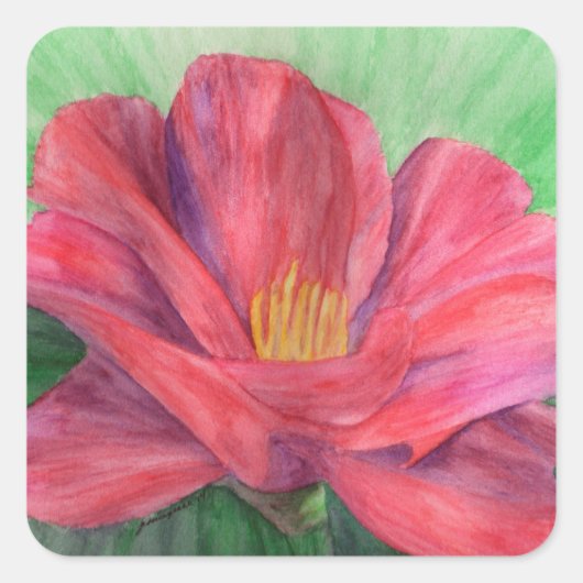 展開ステッカー スクエアシール (正面)