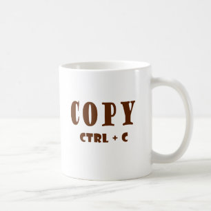 展開表文書をコピーして下さい コーヒーマグカップ