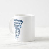 属さない人もいる |カディシャック コーヒーマグカップ (正面左)