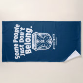 属さない人もいる |カディシャック ビーチタオル (正面)