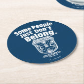 属さない人もいる |カディシャック ラウンドペーパーコースター (アングル)