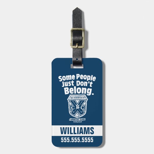 属さない人もいる |カディシャック ラゲッジタグ (正面縦)