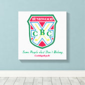 属さない人もいる キャンバスプリント (インサイチュ (ウッドフロア))