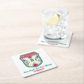 属さない人もいる スクエアペーパーコースター (インサイチュ)