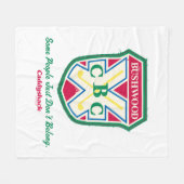 属さない人もいる フリースブランケット (正面(横))