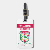 属さない人もいる ラゲッジタグ (正面縦)