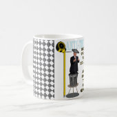 属するところ反切札/右、 コーヒーマグカップ (正面左)