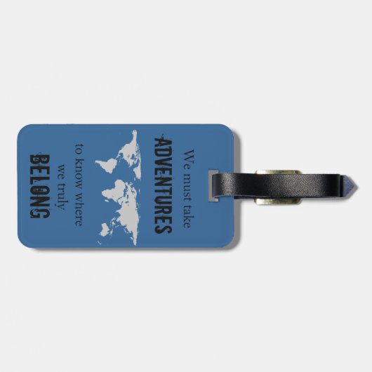 属する旅行 ラゲッジタグ (裏面横)
