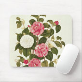 "属のモノグラフからのツバキ マウスパッド (マウス)