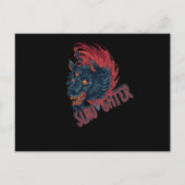 屠殺オオカミ ポストカード (正面)