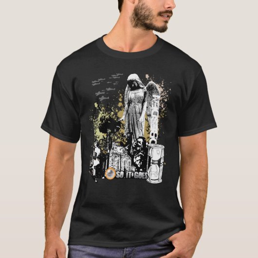 屠殺場5のベクトル芸術 Tシャツ (正面)