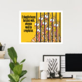 屠殺場 – ベジタリアン,ビーガン ポスター (ホームオフィス)