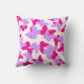 層にされた蝶 クッション (裏面)