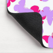 層にされた蝶 マウスパッド (コーナー)