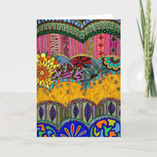 層のメッセージカード カード