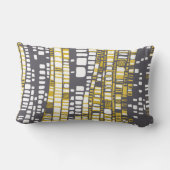 層の黄色 ランバークッション (裏面)