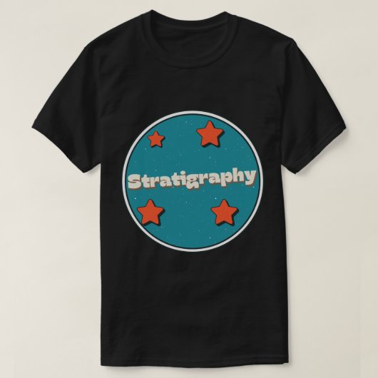 層序学 Tシャツ (デザイン正面)