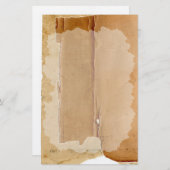 層状の古い破れた紙3文房具 便箋 (正面/裏面)