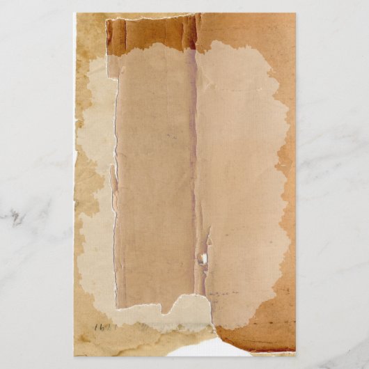 層状の古い破れた紙3文房具 便箋 (正面)