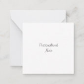 層状の手描きイエローオレンジヒマワリ ノートカード (裏面)