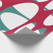 層状の楕円 ラッピングペーパー (角)