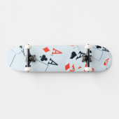 層状の組成物のエース スケートボード (横)