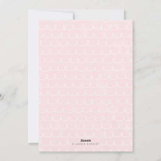 層状エッグ非写真イースターカード – Mauve シーズンカード (裏面)