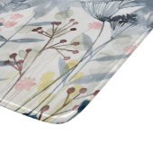 層状ガーデン – 水彩花 カッティングボード (角)