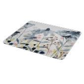 層状ガーデン – 水彩花 カッティングボード (角)