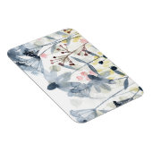 層状ガーデン – 水彩花 マグネット (右側)