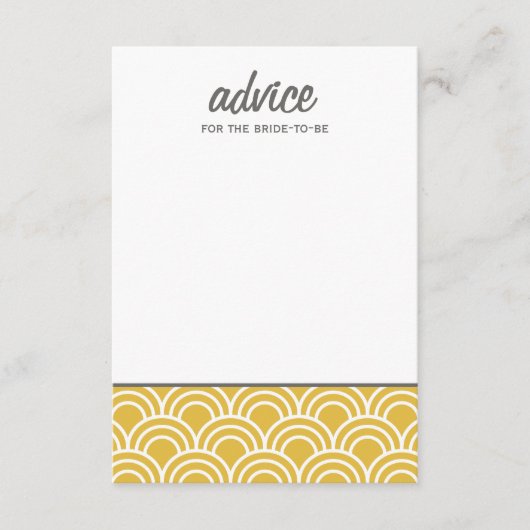 層状ホタテ アドバイスカード (正面)