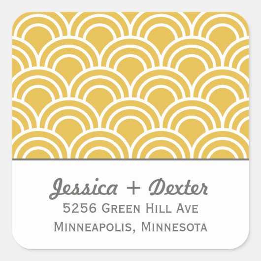 層状ホタテ スクエアシール (正面)