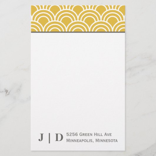 層状ホタテ 便箋 (正面)