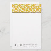 層状ホタテ 便箋 (正面/裏面)