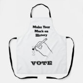 履歴にマークを付ける エプロン (正面)