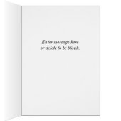 履歴は高いグリーティングカードに耐える (内側 (右))