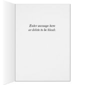 履歴は高いグレースケールのグリーティングカードを表す (内側 (右))