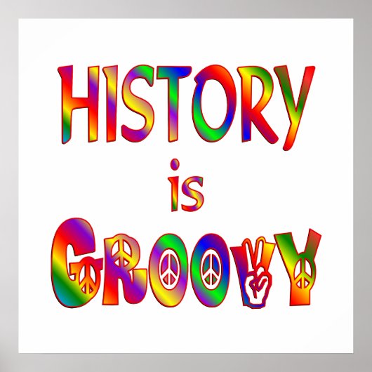 履歴はGroovy ポスター (正面)