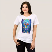 履歴を定義するパス トライブレンドTシャツ (正面全面)