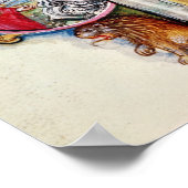 履歴イニシャル'L' ポスター (角)