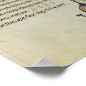 履歴イニシャル'P' ポスター (角)