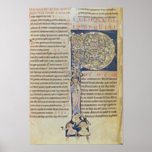 履歴イニシャル'P' ポスター (正面)