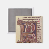 履歴イニシャル'R' マグネット (正面/裏面)