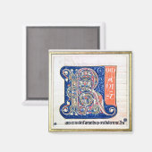 履歴イニシャル'R' 2 マグネット (正面/裏面)