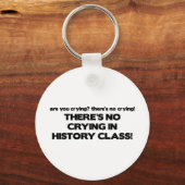 履歴クラスに泣き叫びなし キーホルダー (正面)