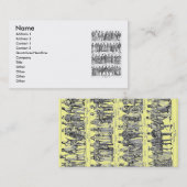 履歴コスチューム名刺 名刺 (正面/裏面)