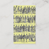 履歴コスチューム名刺 名刺 (裏面)