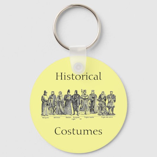履歴コスチューム キーホルダー (正面)